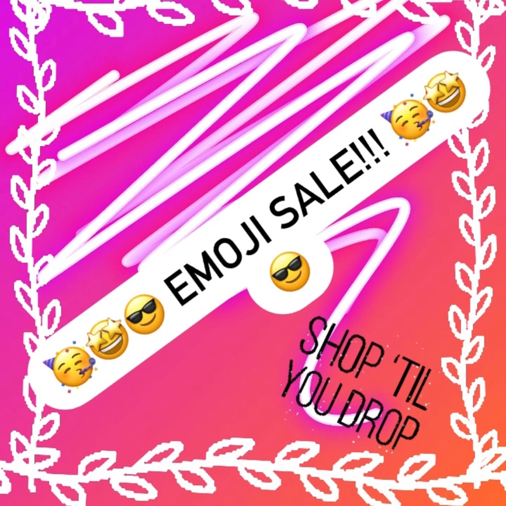 🥳🤩😎 EMOJI SALE 🤩🥳😎